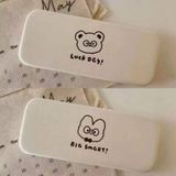  10 Hộp Đựng Kính Hoạt Hình Dòng Gấu Kem [GIAO HÀNG 2-10 NGÀY | SỈ TỪ 2 TRIỆU | CÓ THỂ IN LOGO] 