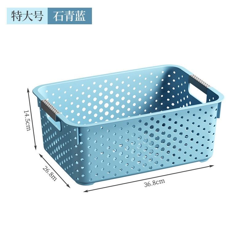  Giỏ Đựng Nhựa PP Đa Năng Để Bàn - Hộp Xếp Đồ Chơi Gia Dụng Cho Phòng Bếp, Phòng Khách [GIAO HÀNG 2-10 NGÀY | SỈ TỪ 2 TRIỆU | CÓ THỂ IN LOGO] 