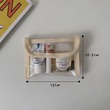  Bộ 10 túi chống nước trong suốt đậm chất instagram hàn quốc đựng mỹ phẩm tai nghe điện thoại 