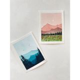  Thiệp nước màu nghệ thuật Classy kèm phong bì, giấy Lan Vi 210GSM 