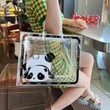  Túi xách tay pvc phong cách dễ thương túi quà tặng túi đựng quà trong suốt bằng nhựa 
