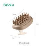 Bàn Chải Gội Đầu Silicone Massage Fasola Cho Người Lớn [GIAO HÀNG 2-10 NGÀY | SỈ TỪ 2 TRIỆU | CÓ THỂ IN LOGO] 