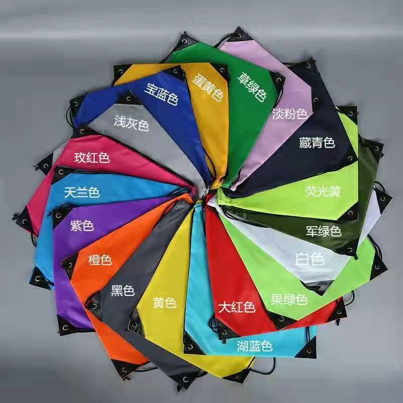  Túi rút polyester tùy chỉnh bóng rổ thể thao ngoài trời ba lô bơi marathon in ấn 