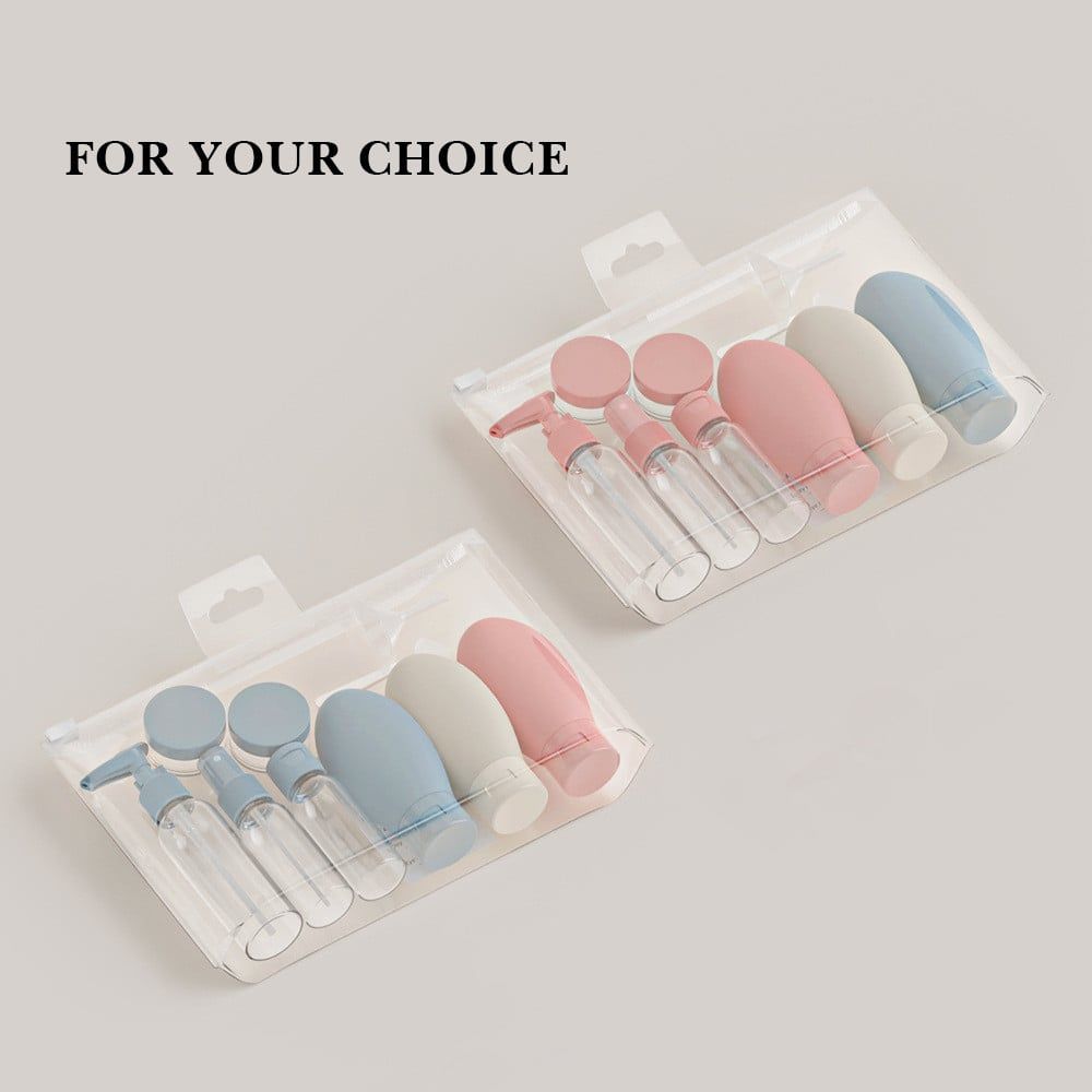  Bộ Chai Lọ Du Lịch Màu Hồng, Xanh Bắc Âu - Chai Xịt, Chai Đựng Sữa Dưỡng, Kem Dưỡng Da Tiện Dụng [GIAO HÀNG 2-10 NGÀY | SỈ TỪ 2 TRIỆU | CÓ THỂ IN LOGO] 