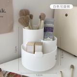  Hộp đựng mỹ phẩm xoay giải pháp lưu trữ độc đáo cho bàn chải và son 