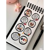  Sổ Kế Hoạch Tuần Bìa Cứng Màu Đen - Sổ Tay Gáy Xoắn Phong Cách Niche Cao Cấp, Văn Phòng Phẩm Học Sinh [GIAO HÀNG 2-10 NGÀY | SỈ TỪ 2 TRIỆU | CÓ THỂ IN LOGO] 