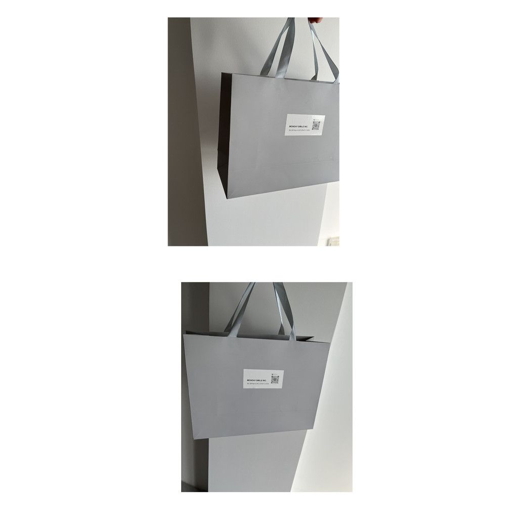  Túi tote giáng sinh đóng gói bánh tráng miệng bánh hồng túi giấy kraft tùy chỉnh 