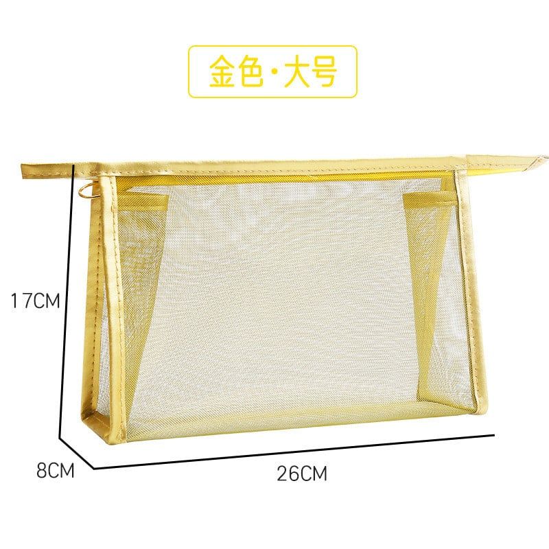  Túi Mỹ Phẩm Lưới Nylon Mở Rộng Đa Năng Xách Tay [GIAO HÀNG 2-10 NGÀY | SỈ TỪ 2 TRIỆU | CÓ THỂ IN LOGO] 