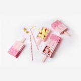  Bộ 20 Hộp Quà Mini Hình Que Kem, Kích Thước 6,7 x 10,2 x 2,7cm với Họa Tiết Xinh Xắn - Q560 