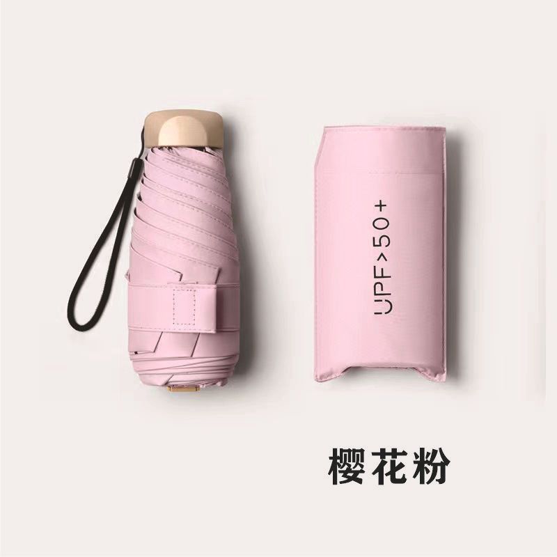  Ô Dù Gấp 5 Lần Chống Mưa Nhỏ Gọn Siêu Nhẹ Có Túi Đựng [GIAO HÀNG 2-10 NGÀY | SỈ TỪ 2 TRIỆU | CÓ THỂ IN LOGO] 