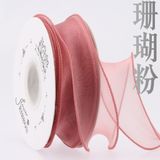  Băng Gạc Đuôi Cá Sóng DIY Trang Trí Bó Hoa Quà Tặng Bánh Nướng Dịp Lễ Tình Nhân 