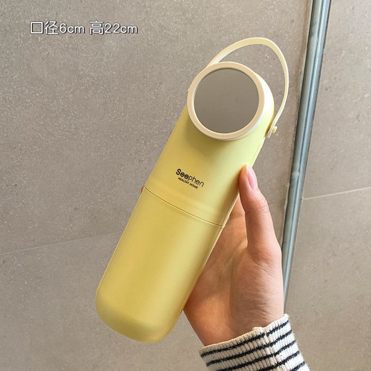  Cốc Du Lịch Đánh Răng Thông Minh - Bộ Hộp Đựng và Rửa Miệng Tiện Lợi 