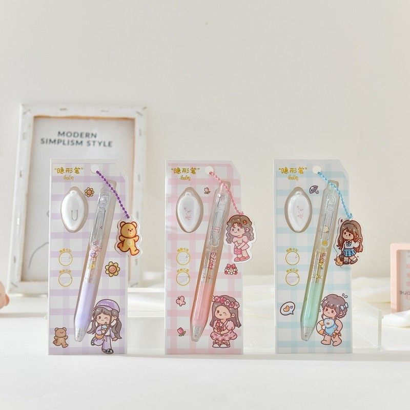  Bút Mực Vô Hình Dạng Bấm Hình Trái Cây - Bút Tàng Hình Ngoại Hình Xinh Xắn, Móc Treo Acrylic, Quà Tặng Học Sinh [GIAO HÀNG 2-10 NGÀY | SỈ TỪ 2 TRIỆU | CÓ THỂ IN LOGO] 