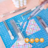  Dao Cắt Giấy Tháo Rời Nhanh Trong Suốt - Dao Tiện Ích Phong Cách Đơn Giản Dành Cho Sinh Viên [GIAO HÀNG 2-10 NGÀY | SỈ TỪ 2 TRIỆU | CÓ THỂ IN LOGO] 