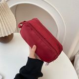  Túi Đựng Bút Cầm Tay Nylon Đa Năng - Hộp Bút 3 Chiều Phong Cách Nhật Đơn Giản [GIAO HÀNG 2-10 NGÀY | SỈ TỪ 2 TRIỆU | CÓ THỂ IN LOGO] 