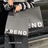  Túi xách đen cao cấp in logo – Túi shop thời trang thân thiện môi trường [GIAO HÀNG 2-10 NGÀY | SỈ TỪ 2 TRIỆU | CÓ THỂ IN LOGO] 