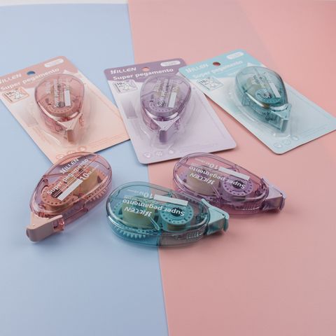  (HÀNG ĐẶT TRƯỚC) Set 10 bút xóa kéo  Keo Chấm Băng Keo Hai Mặt Cho Học Sinh Tiểu Học Băng Keo Dán 