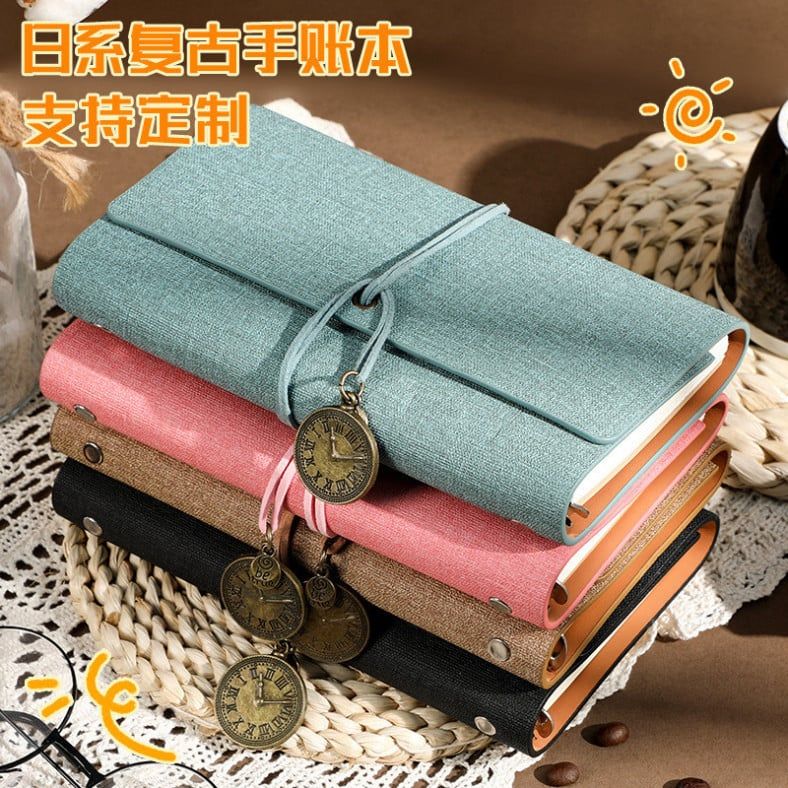  ```(ĐẶT TRƯỚC) Sổ Tay Du Lịch Da Tùy Chỉnh - Sổ Nhật Ký Trang Rời Bán Sỉ``` 