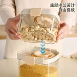  Hộp Bảo Quản Ngũ Cốc Bằng Nhựa Kín Khí - Hộp Đựng Thực Phẩm Gia Đình Dạng Vuông, Có Thể Mở Rộng, Nhiều Dung Tích [GIAO HÀNG 2-10 NGÀY | SỈ TỪ 2 TRIỆU | CÓ THỂ IN LOGO] 