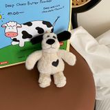  Móc Khóa Búp Bê Đen Trắng Dễ Thương - Set 2 Hình Ảnh Cướp Biển Đốm Chó 