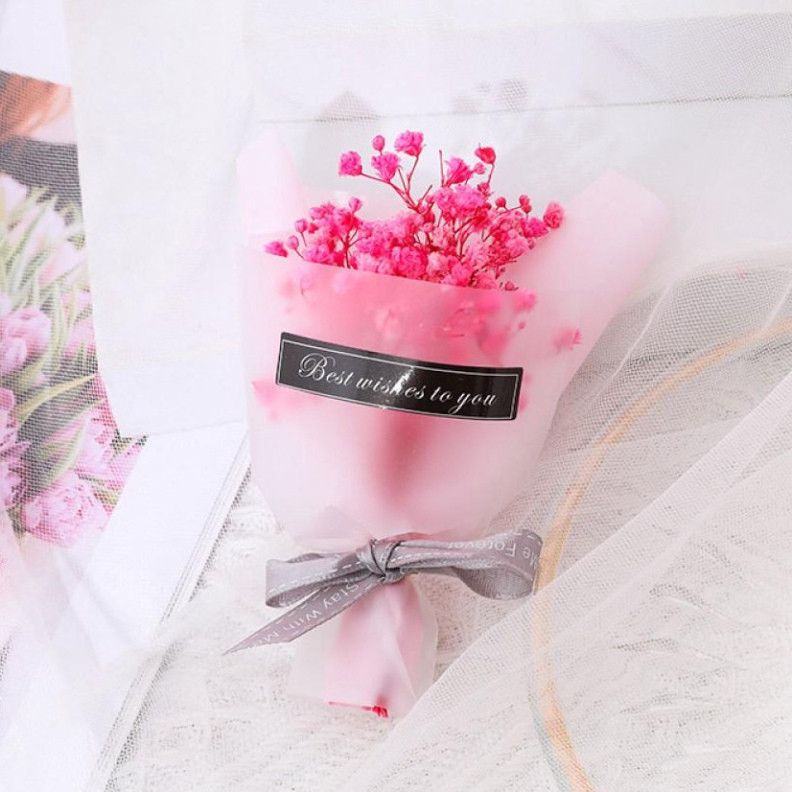  Bộ 10 Bó hoa khô mini Classy nhiều sắc màu - Quà tặng & Trang trí ấn tượng Q1361 