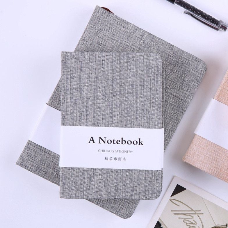  Sổ tay mini vải trơn đột phá (bộ 3) cho sinh viên [GIAO HÀNG 2-10 NGÀY | SỈ TỪ 2 TRIỆU | CÓ THỂ IN LOGO] 