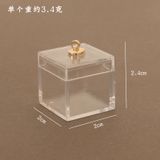  Hộp Trưng Bày Trong Suốt Mini Cho Búp Bê - Tủ Kính Đồ Ăn, Trang Sức, Kẹo, Phụ Kiện Mô Hình Cảnh OB Dollhouse [GIAO HÀNG 2-10 NGÀY | SỈ TỪ 2 TRIỆU | CÓ THỂ IN LOGO] 
