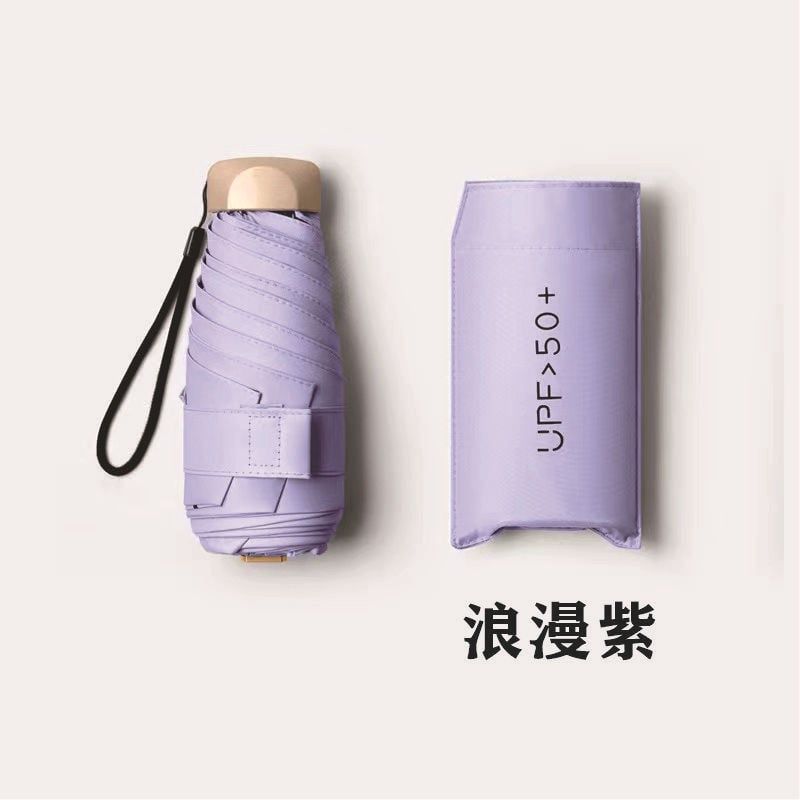  Ô Dù Gấp 5 Lần Chống Mưa Nhỏ Gọn Siêu Nhẹ Có Túi Đựng [GIAO HÀNG 2-10 NGÀY | SỈ TỪ 2 TRIỆU | CÓ THỂ IN LOGO] 