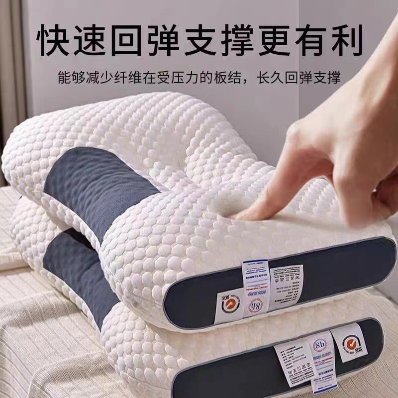  Gối Massage Bông Dệt Kim Có Thể Giặt - Không Dễ Bị Xẹp, Thoải Mái [GIAO HÀNG 2-10 NGÀY | SỈ TỪ 2 TRIỆU | CÓ THỂ IN LOGO] 