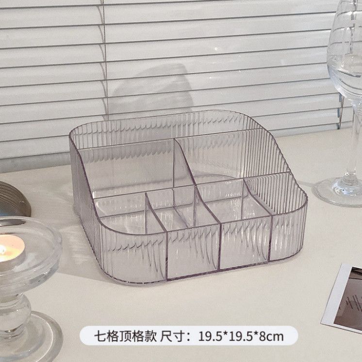  Hộp Đựng Mỹ Phẩm Acrylic Trong Suốt - Ngăn Kéo Tiện Lợi Để Bàn Trang Điểm Son Môi 