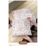  Túi đóng gói miệng phẳng mờ tự niêm phong đựng quần áo phụ nữ đồ lót dày bán buôn 