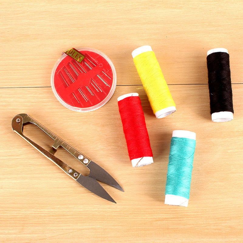  Bộ May Gia Đình Gồm Kéo, Cắt Sợi, Dụng Cụ Tháo Chỉ, Túi Đựng Cầm Tay [GIAO HÀNG 2-10 NGÀY | SỈ TỪ 2 TRIỆU | CÓ THỂ IN LOGO] 