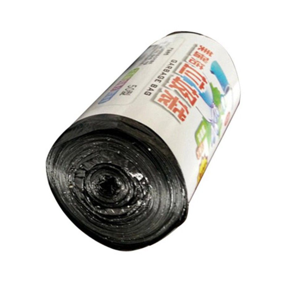  Cuộn Túi Rác Màu Đen DEY 40x47cm Chịu Lực Tốt Không Rách [GIAO HÀNG 2-10 NGÀY | SỈ TỪ 2 TRIỆU | CÓ THỂ IN LOGO] 