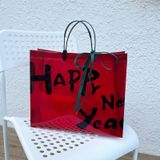  (HÀNG ĐẶT TRƯỚC) 10 Túi Tote PVC Trong Suốt Dày Nâng Cấp Đựng Quà Tặng Năm Mới [GIAO HÀNG 2-10 NGÀY | SỈ TỪ 2 TRIỆU | CÓ THỂ IN LOGO] 