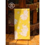  Áo bìa sổ tay vải hình thỏ dễ thương, quà tặng độc đáo cho tín đồ yêu thích! 