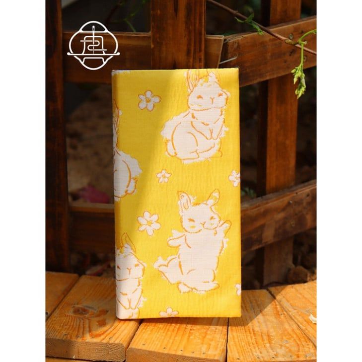  Áo bìa sổ tay vải hình thỏ dễ thương, quà tặng độc đáo cho tín đồ yêu thích! 