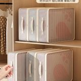  Túi Đựng Chăn Ga Gối Đệm Bằng PVC Trong Suốt - Bộ 4 Túi Đựng Đồ Dày Dặc Có Khóa Kéo, Cất Giữ Tủ Quần Áo Gọn Gàng [GIAO HÀNG 2-10 NGÀY | SỈ TỪ 2 TRIỆU | CÓ THỂ IN LOGO] 