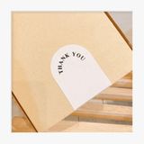  Nhãn dán Vintage Classy 50 chiếc, Kích thước 6x13cm, Giấy C bóng - Trang trí & Niêm phong Q1705 