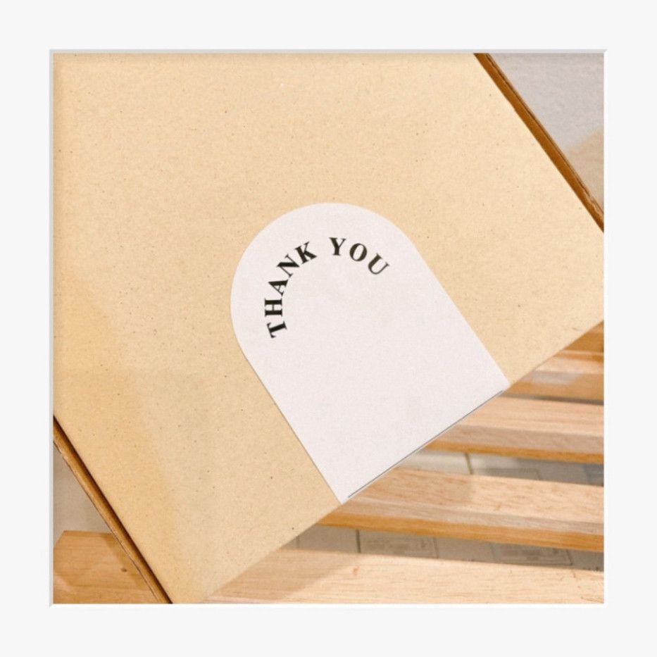  Nhãn dán Vintage Classy 50 chiếc, Kích thước 6x13cm, Giấy C bóng - Trang trí & Niêm phong Q1705 