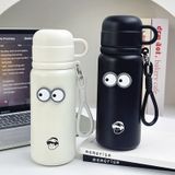  Cốc Giữ Nhiệt Inox Phong Cách Tối Giản - Uống 3 Kiểu, Có Lọc Trà, Quai Xách, Dùng Cho Văn Phòng Và Du Lịch [GIAO HÀNG 2-10 NGÀY | SỈ TỪ 2 TRIỆU | CÓ THỂ IN LOGO] 
