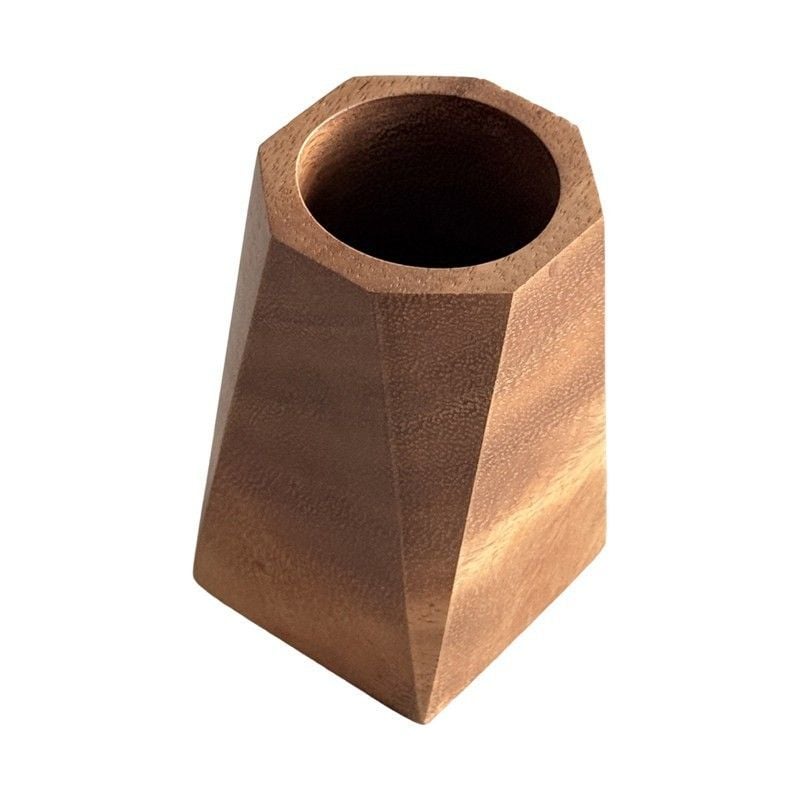  Ống Đựng Bút Gỗ Óc Chó Màu Nâu - Hộp Đựng Bút Trang Điểm Cao Cấp, Hộp Đựng Bút Sáng Tạo Cầm Tay Cho Học Sinh [GIAO HÀNG 2-10 NGÀY | SỈ TỪ 2 TRIỆU | CÓ THỂ IN LOGO] 