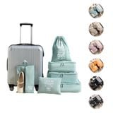  Bộ 6 Túi Đựng Du Lịch Phân Loại Quần Áo - Túi Xếp Đồ Gọn Gàng Tiện Lợi Khi Đi Du Lịch, Công Tác [GIAO HÀNG 2-10 NGÀY | SỈ TỪ 2 TRIỆU | CÓ THỂ IN LOGO] 