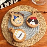  Dụng Cụ Mở Chai Gỗ Nguyên Khối Hình Hoạt Hình Có Tay Cầm [GIAO HÀNG 2-10 NGÀY | SỈ TỪ 2 TRIỆU | CÓ THỂ IN LOGO] 