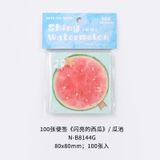  (HÀNG ĐẶT TRƯỚC) Set 5 Ghi Chú Dưa Hấu Trái Cây Mùa Hè Sáng Tạo Màu Nước Dễ Thương [GIAO HÀNG 2-10 NGÀY | SỈ TỪ 2 TRIỆU | CÓ THỂ IN LOGO] 