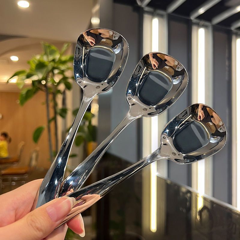  10 Bộ Muỗng Inox Đa Năng: Ăn Cơm, Món Tây, Múc Kem, Cắt Dưa Hấu [GIAO HÀNG 2-10 NGÀY | SỈ TỪ 2 TRIỆU | CÓ THỂ IN LOGO] 