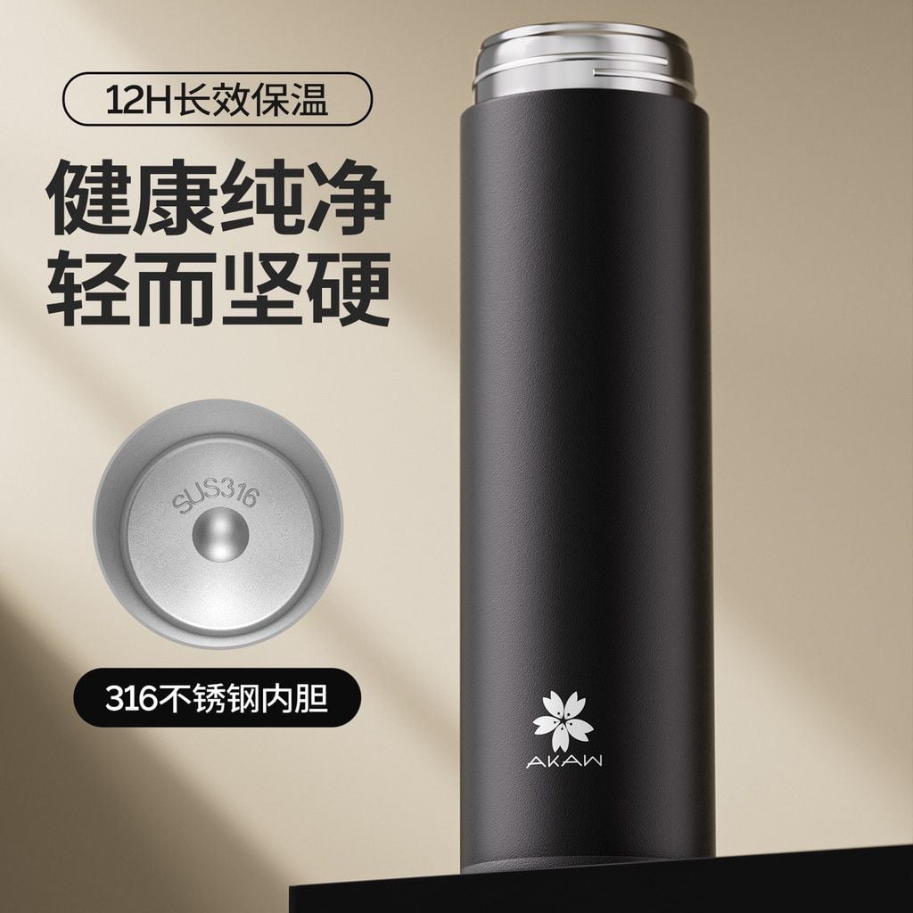  Cốc Giữ Nhiệt Pha Trà Thép Không Gỉ Thiết Kế Cho Doanh Nhân Tiện Lợi Đẹp Mắt 