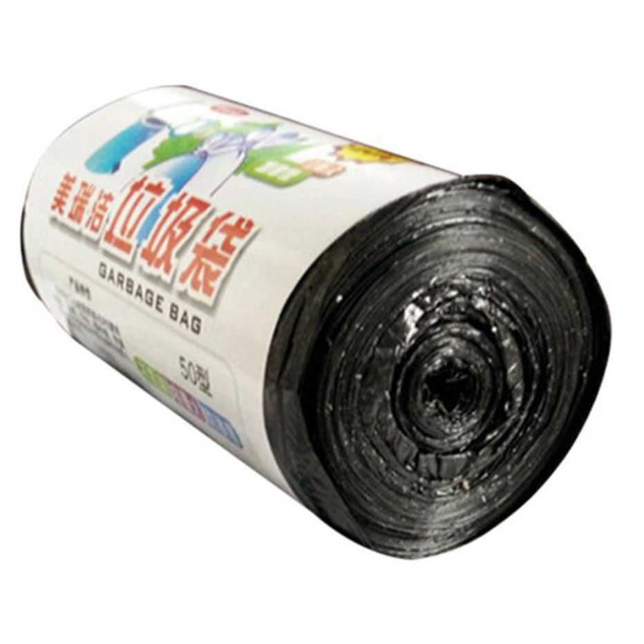  Cuộn Túi Rác Màu Đen DEY 40x47cm Chịu Lực Tốt Không Rách [GIAO HÀNG 2-10 NGÀY | SỈ TỪ 2 TRIỆU | CÓ THỂ IN LOGO] 