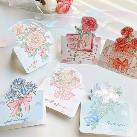  Thiệp hoa Vintage chúc mừng 8-3, 20-11, Sinh Nhật, Lễ, thương yêu Q300 