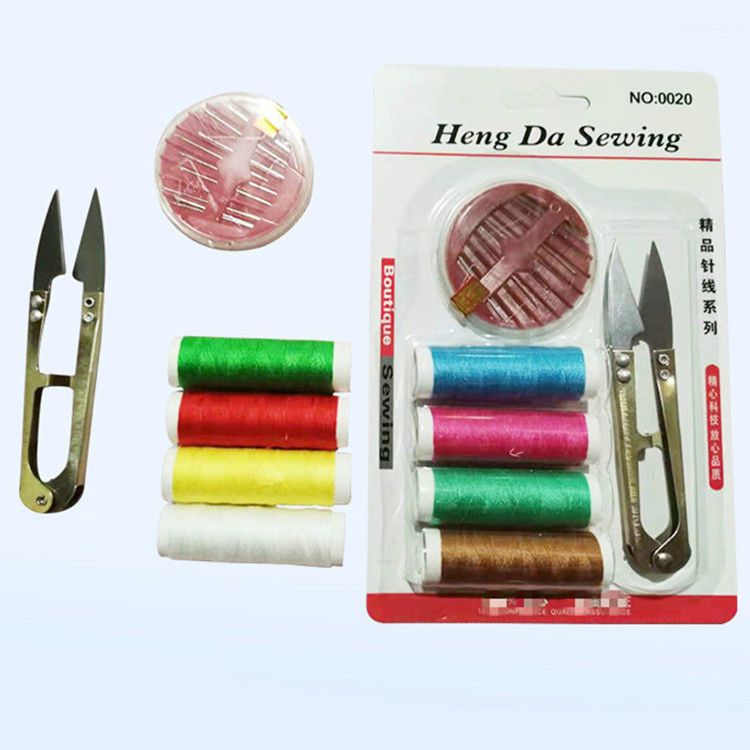  Bộ May Gia Đình Gồm Kéo, Cắt Sợi, Dụng Cụ Tháo Chỉ, Túi Đựng Cầm Tay [GIAO HÀNG 2-10 NGÀY | SỈ TỪ 2 TRIỆU | CÓ THỂ IN LOGO] 