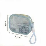  Túi Mỹ Phẩm Lưới Khối Đậu Phụ Nhiều Màu - Túi Đựng Đồ Trang Điểm, Phụ Kiện Du Lịch Phong Cách Hàn Quốc [GIAO HÀNG 2-10 NGÀY | SỈ TỪ 2 TRIỆU | CÓ THỂ IN LOGO] 